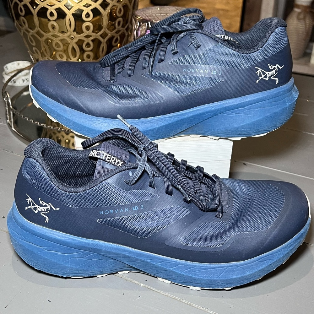Arc'teryx Norvan LD 3 Trail Shoes‎ in Navy and Blue Size 10.5